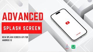 New splash screen Api android studio java || Code Conference || Android Tutorial