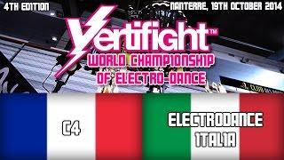 VERTIFIGHT WORLD 2014 | 1/4 FINALS | C4 (FRANCE) vs ELECTRODANCE ITALIA (ITALY)