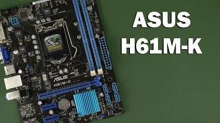 Распаковка Asus H61M-K