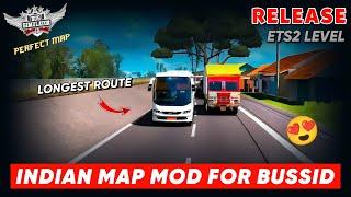 INDIAN MAP MOD For Bus Simulator Indonesia || Bussid V3.7.1 || Offroad Gamers ||