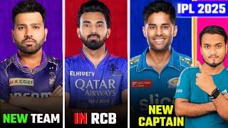 IPL 2025 NEWS : KL Rahul In RCB ? Virat New RCB Captain, Rohit To Leave MI, MI New Captain, R Pant..