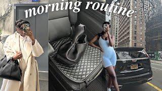 DAY IN THE LIFE | healthy morning routine, grwm & event in nyc | Octavia B