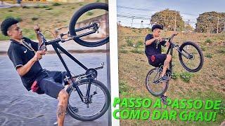 Como dar grau de bike*passo a passo pra quem ta começando*