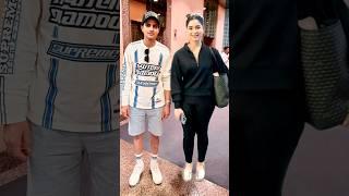 Sachin doughter sara and Prince cricketer #shubmangill #saratendulkar #shortvideo