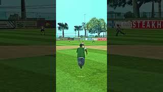 Challenge: play cricket in GTA San Andreas #shorts #evilamityt