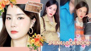 cc) Pick clothes for me!! #MahoganyGarden Favorite Daily Makeup & 3 Spring Lookbook I 루치나Luchina