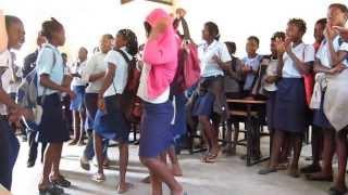 Singing in a Mozambique Classroom 4