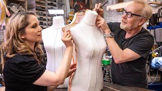 Adam Savage Builds a Mannequin With Cosplayer Beverly Downen!