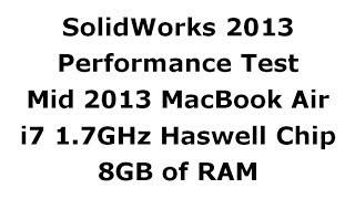 SW2013 Performance Test on a MacBook Air