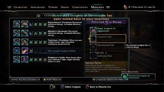 Neverwinter Hotenow Runeboard Mount Insignia Fix