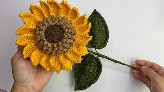 Girasol Tejido a Crochet - Tutorial 2da VersiónMayelin Ros