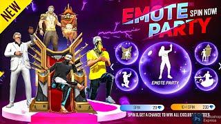 Emote Party Event Free Fire 2024 | Free Fire New Event | Ff New Event | Ff New Event Today