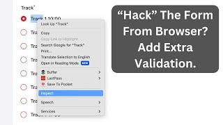 Filament Security: Back-End Validation for Dynamic Forms