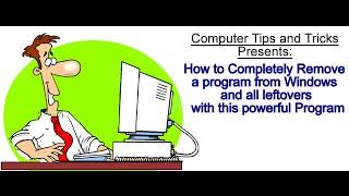 The best way to remove software completely from Windows
