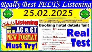 IELTS LISTENING PRACTICE TEST 2025 WITH ANSWERS | 25.02.2025