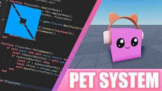 How to make a Pet System on Roblox using Object Oriented Programming