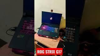 Asus ROG G17 (2021)  Boot up 