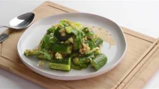 How to Make Flaming Cucumber Appetizer | Quick & Easy Recipe!