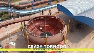 CRAZY TORNADO Water Slide at Ocean Water Park #Hyderabad #Traveldude9