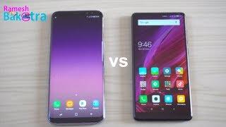 Mi Mix 2 vs Samsung Galaxy S8 Plus Speed Test Comparison