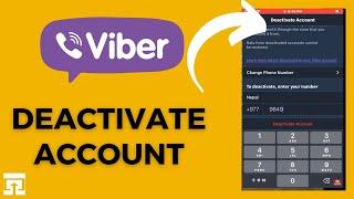 How to Deactivate Viber Account?