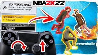 BEST DRIBBLE MOVES + COMBOS REVEALED • ULTIMATE DRIBBLE CHEESE TUTORIAL HANDCAM NBA2K22