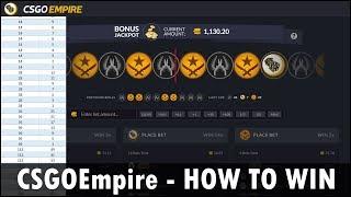 CSGOEmpire - How to WIN [FREE Excel Spreadsheet]