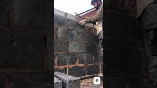 Bricklaying skills laying blocks: please like and subscribe thanks