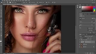 How To Skin Retouch In photoshop tutorial. In Less then (2 Minutes)