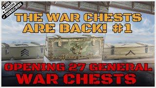 World of Tanks Console Opening 27 General War Chests #1 (created by Vampirix2022)