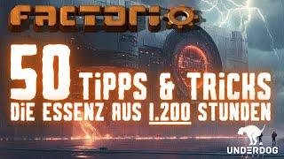 ️ 50 schnelle Tipps für Factorio – Werde zum Produktionsmeister!  Die Essenz aus 1.200 Stunden