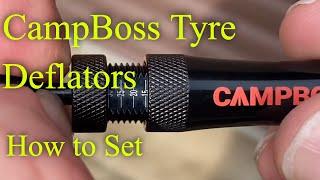 The CampBoss 4x4 Tyre Deflators from All 4 Adventure Test  / Tyre Deflators Set and Forget