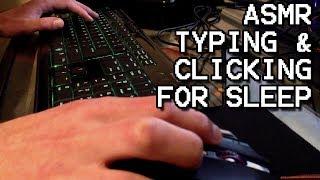 ASMR Typing and Clicking Sounds for Relaxation and Sleep