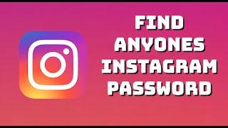 How to find someones Instagram Password 