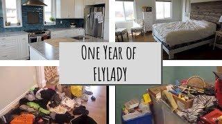 One Year of Using the Flylady System | Before and After