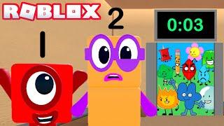 Numberblocks VS The BFDI Elevator | Roblox