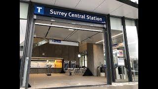 Surrey Central SkyTrain Station Tour Pt. 2 (Central Ave Exit//Entrance)