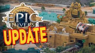 Epic Universe Construction Update | Major Progress In Super Nintendo World & Celestial Park