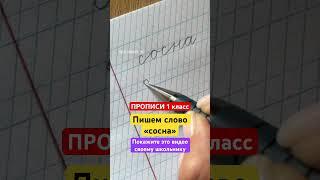 А как пишете вы? С помощью верхнего или нижнего #чистописание #почерк #прописи соединения?