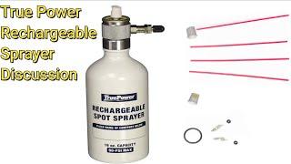 True Power Rechargeable Aerosol Sprayer - Review