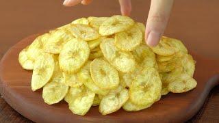 How to Make Crispy Banana Chips in 10 Minutes :: No-Oven, Oven All Possible