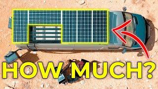 How Much Solar Power Do I Need for My Camper? | How to Calculate Camper Solar System Size