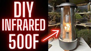 DIY INFRARED HEATER | No Electricity Needed For Greenhouse Heat