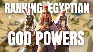 Ranking the Egyptian God Powers in Age of Mythology: Retold