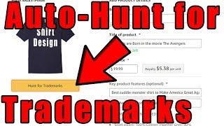 Merch By Amazon Trademark Hunt Keywords How To Tutorial - Chrome Extension