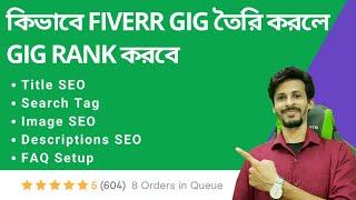 How to Create Fiverr GiG | Fiverr GiG marketing | fiverr gig bangla tutorial