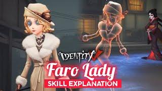 NEW SURVIVOR FARO LADY GAMEPLAY PREVIEW & SKILL EXPLANATION (see pinned comment) Identity V