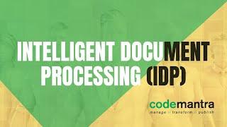 Products & Solutions offered by codemantra - An Intelligent Document Processing Company