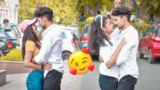 Accidentally Holding And Hugging 🫂 Prank On CuteGirls | Epic Reaction  | Harshit PrankTv