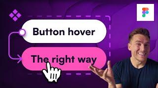 Fancy Button Hovers For Figma Beginners in 2023